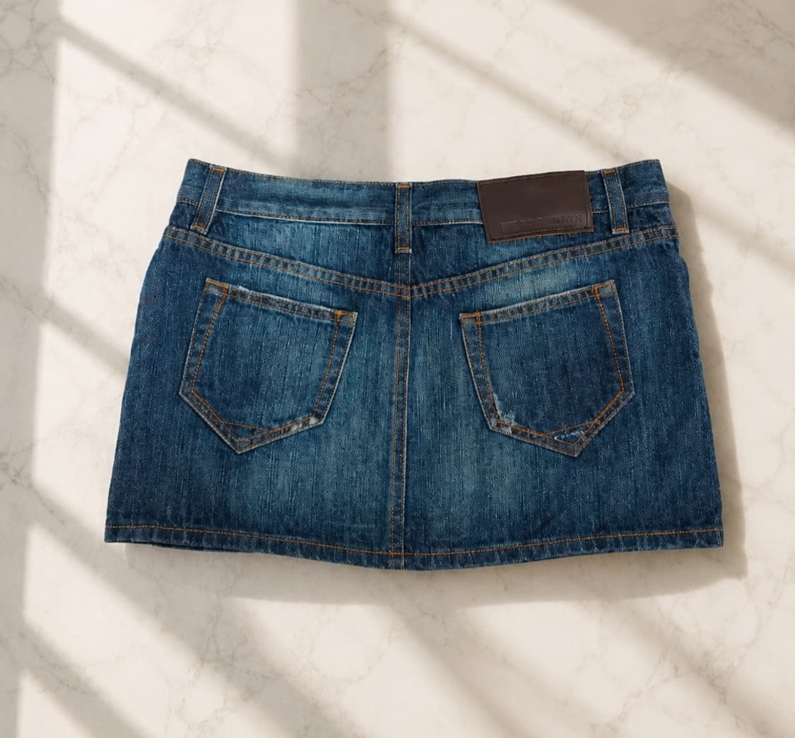 PRADA / 프라다  오가닉 데님 미니스커트 (29~30) 상품이미지7
