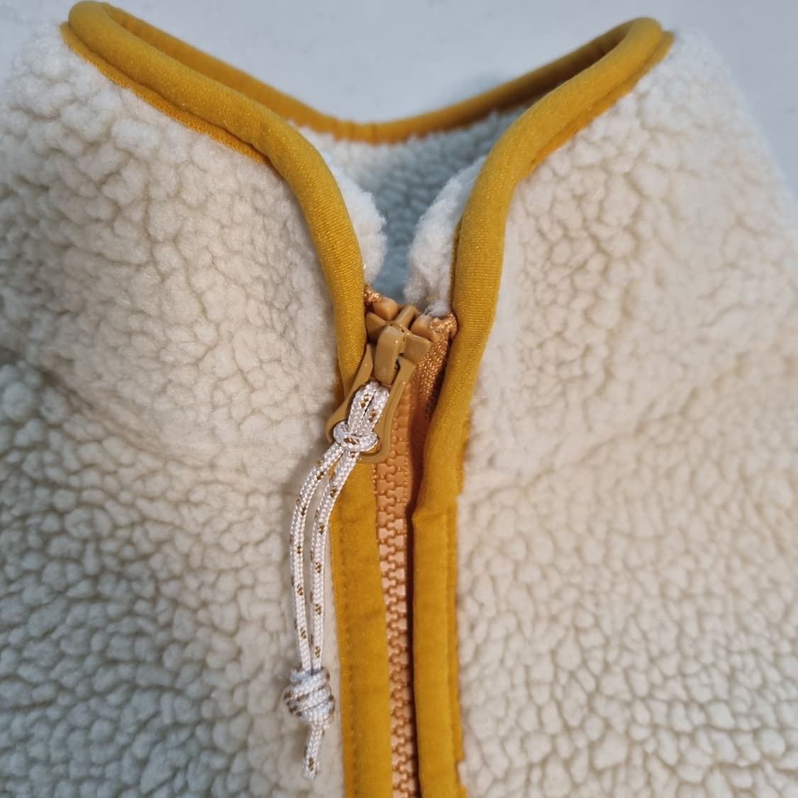 피엘라벤 플리스 자켓 아이보리 상품이미지5