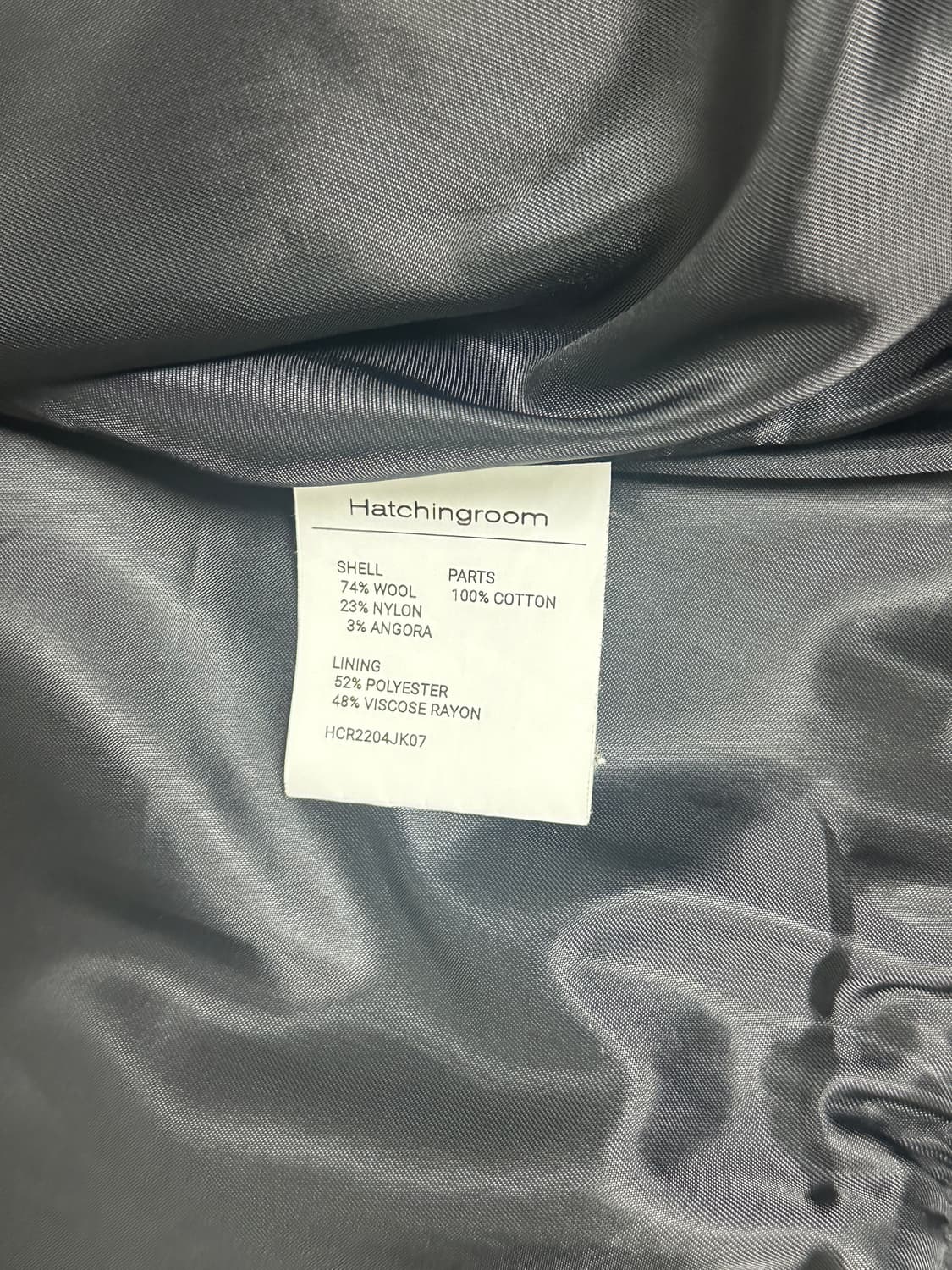 해칭룸 바시티자켓 블랙(4) 상품이미지4