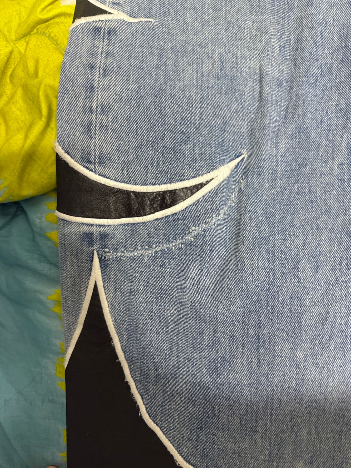 떠그클럽 레더워싱데님팬츠 M 상품이미지3