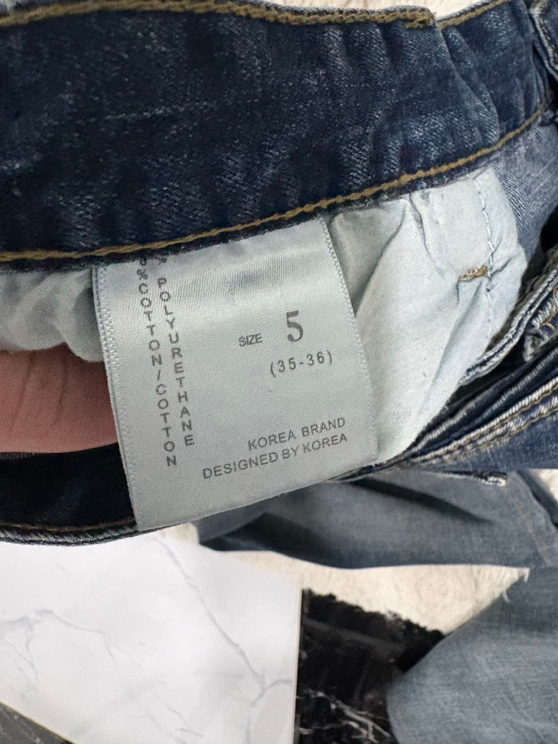 발망맛 바이커 데님 청바지 상품이미지7