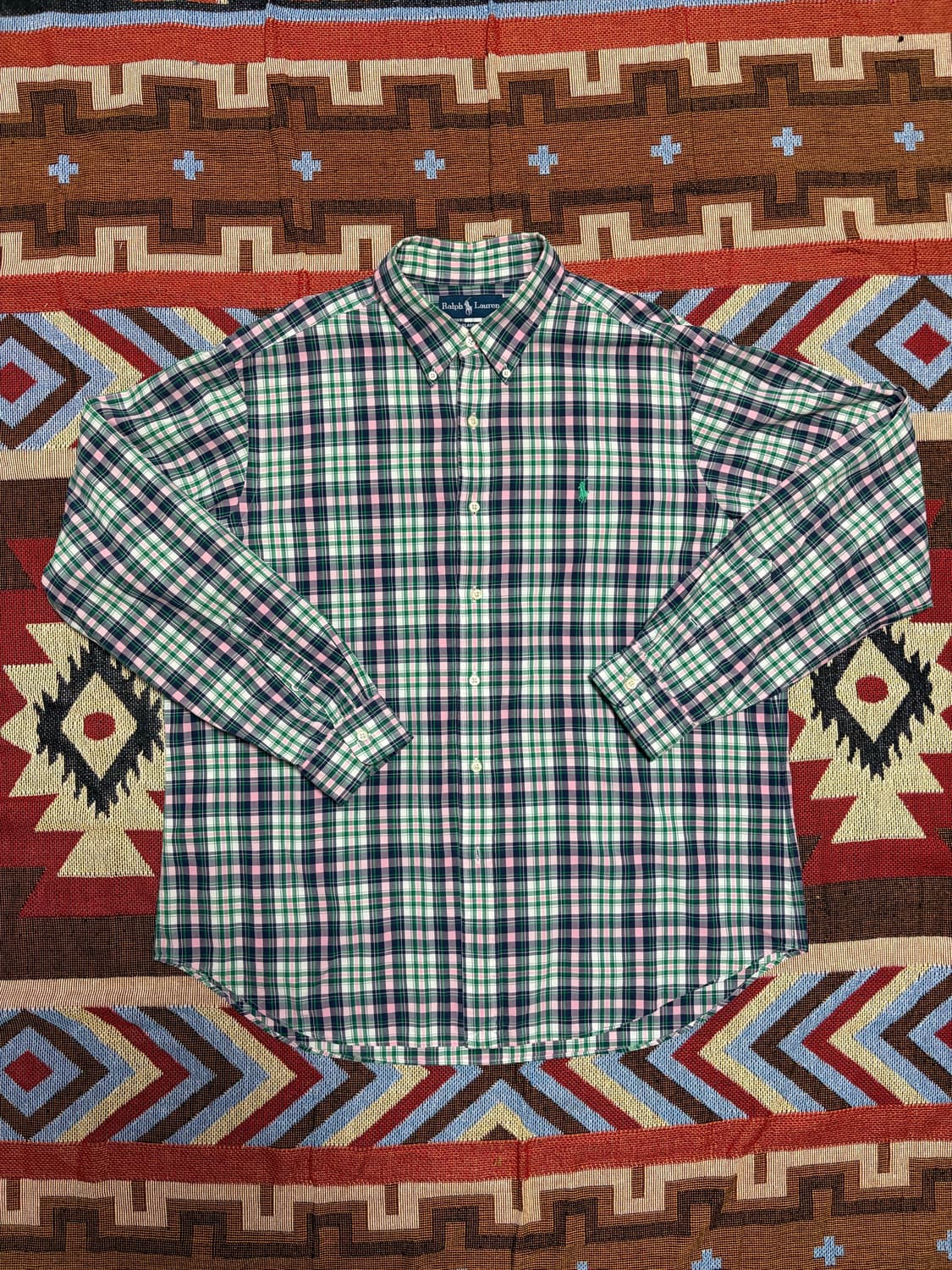 XL) 폴로 랄프로렌 클래식핏 체크 셔츠 상품이미지1