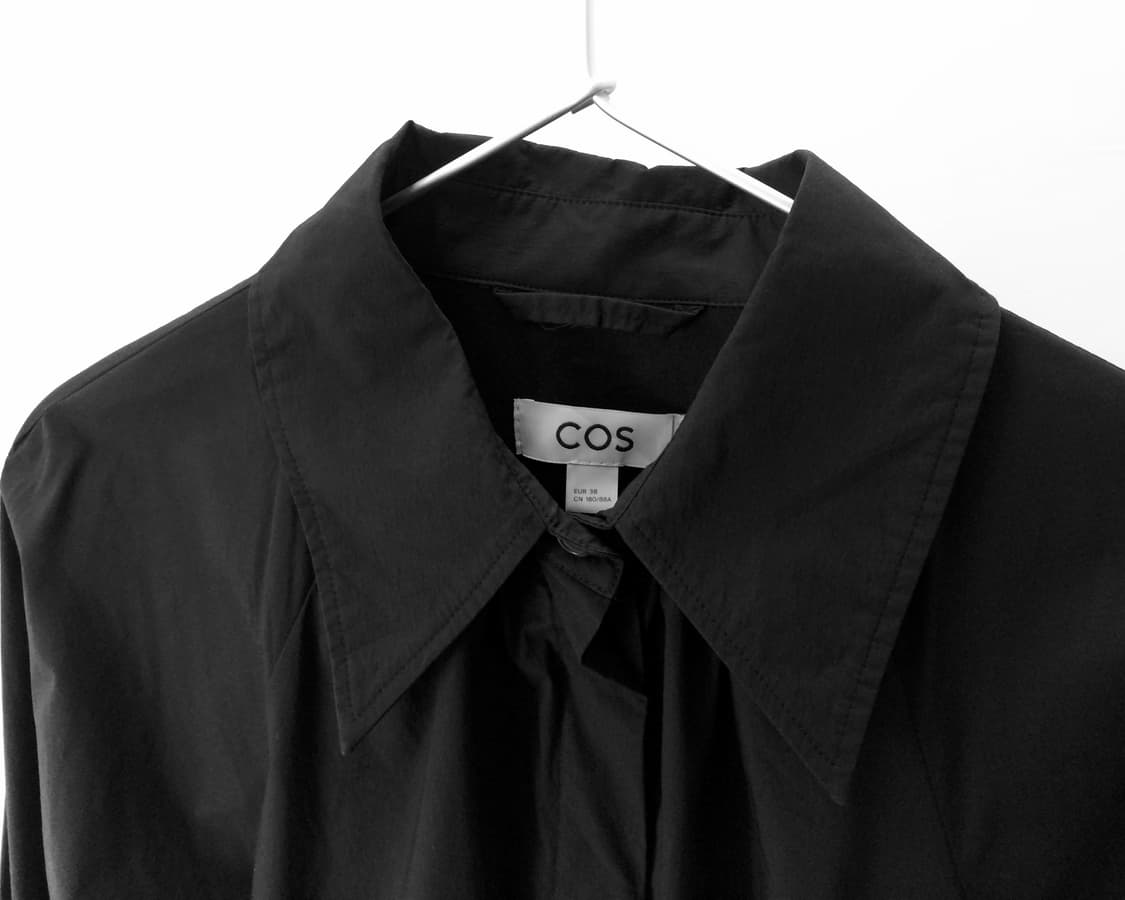 cos black shirt dress 상품이미지4
