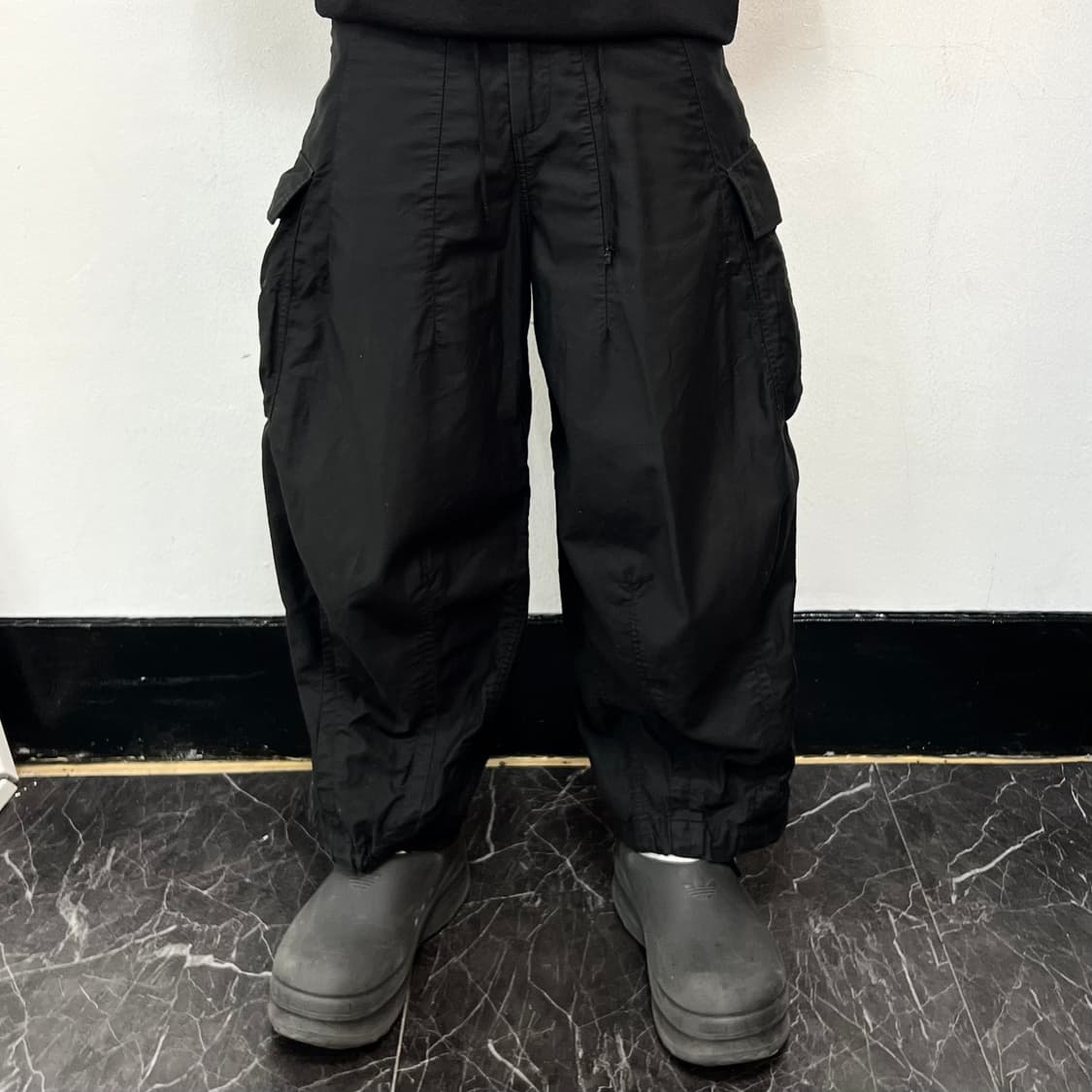 니들스 H.D BDU 퍼티그 벌룬 팬츠 블랙 상품이미지2