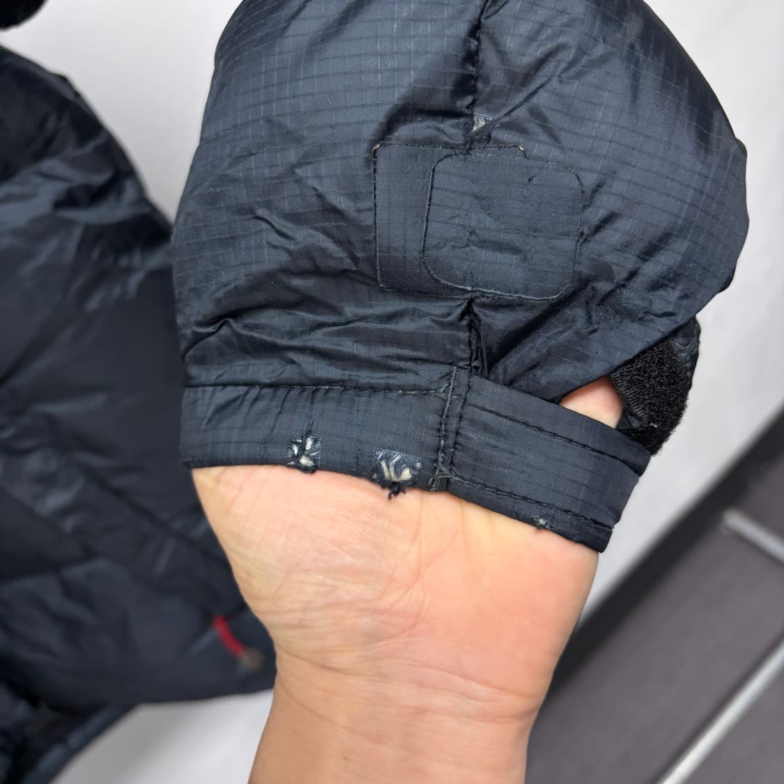 노스페이스 윈드스토퍼 패딩 틸블루 1 상품이미지9