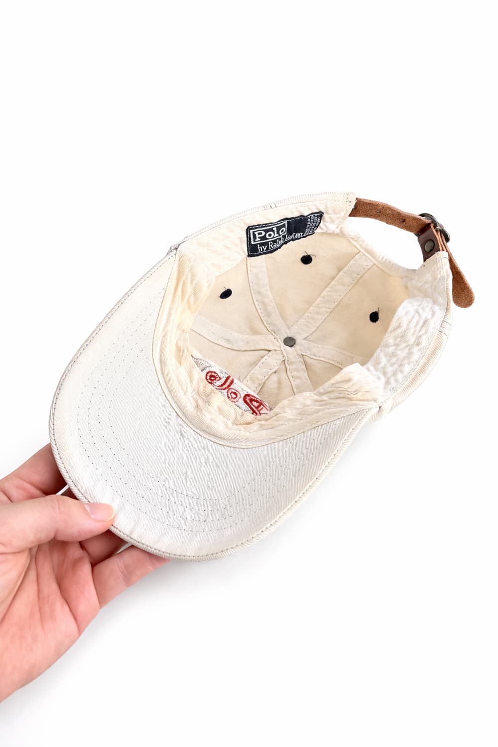 90's 폴로 랄프로렌 볼캡 USA MADE 상품이미지5