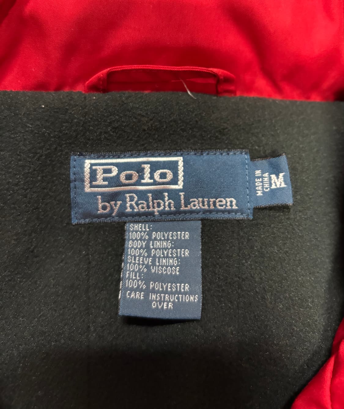 폴로 랄프로렌 안감 플리스 블루종 자켓 상품이미지6