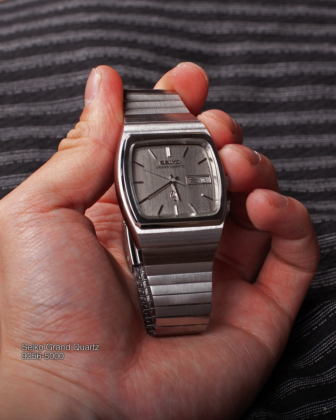 세이코 그랜드 쿼츠 JDM 9256-5000 빈티지 시계 상품이미지3