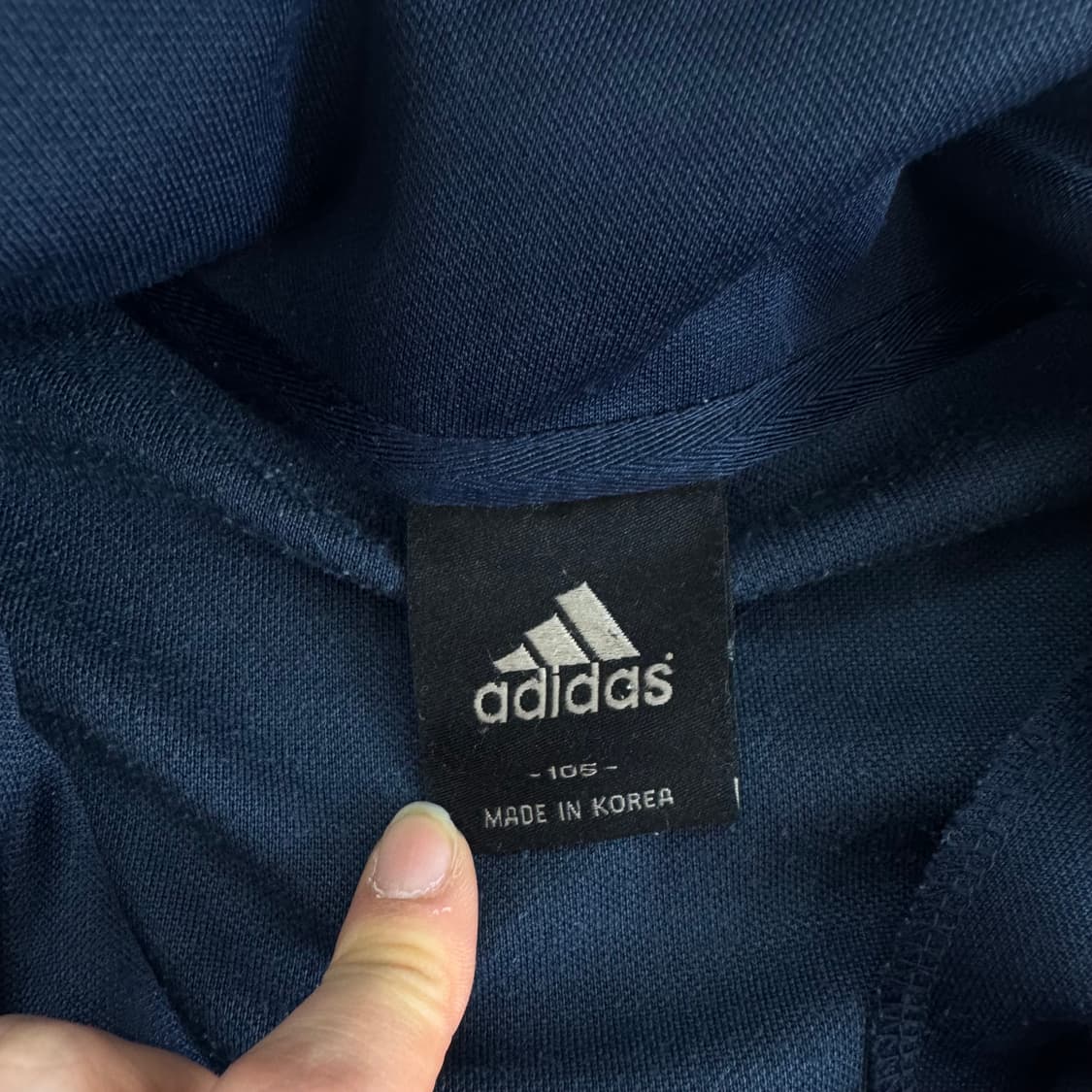 Adidas 아디다스 옐로우 로고 네이비 져지  상품이미지5