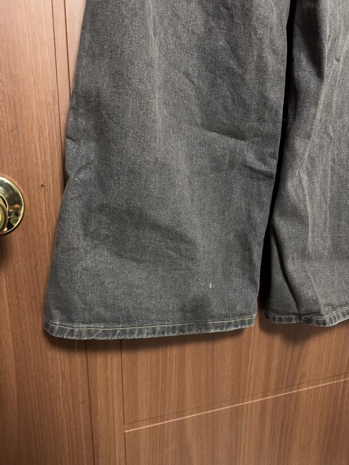 에이블리 무신사 지그재그 쉬인 워싱 와이드 데님 팬츠 상품이미지6