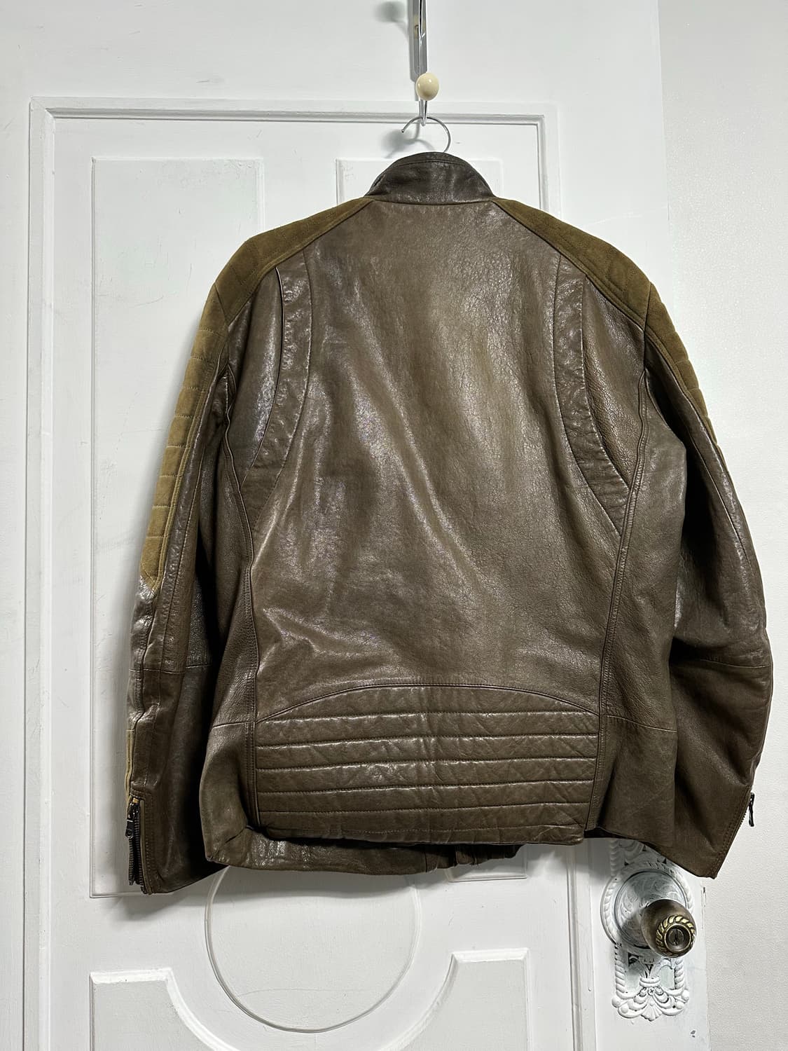 탑기어 쉽스킨 바이커자켓 상품이미지2