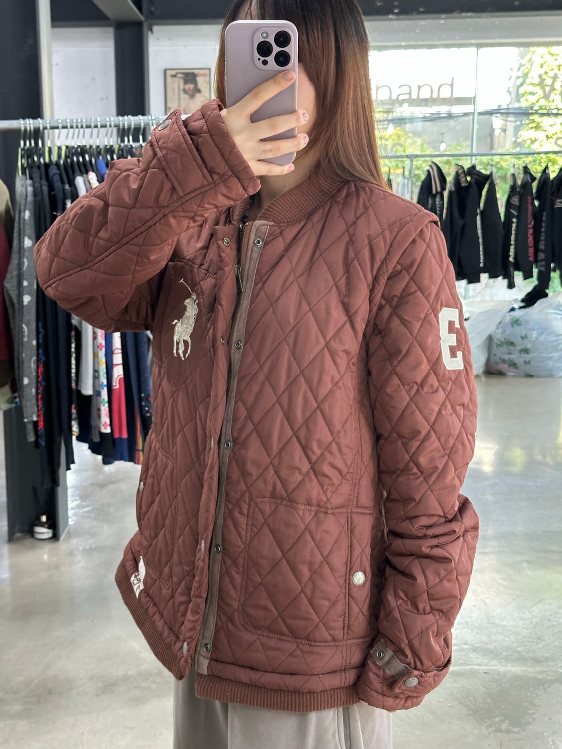 폴로랄프로렌 빅포니 포켓 퀼팅 자켓 상품이미지1