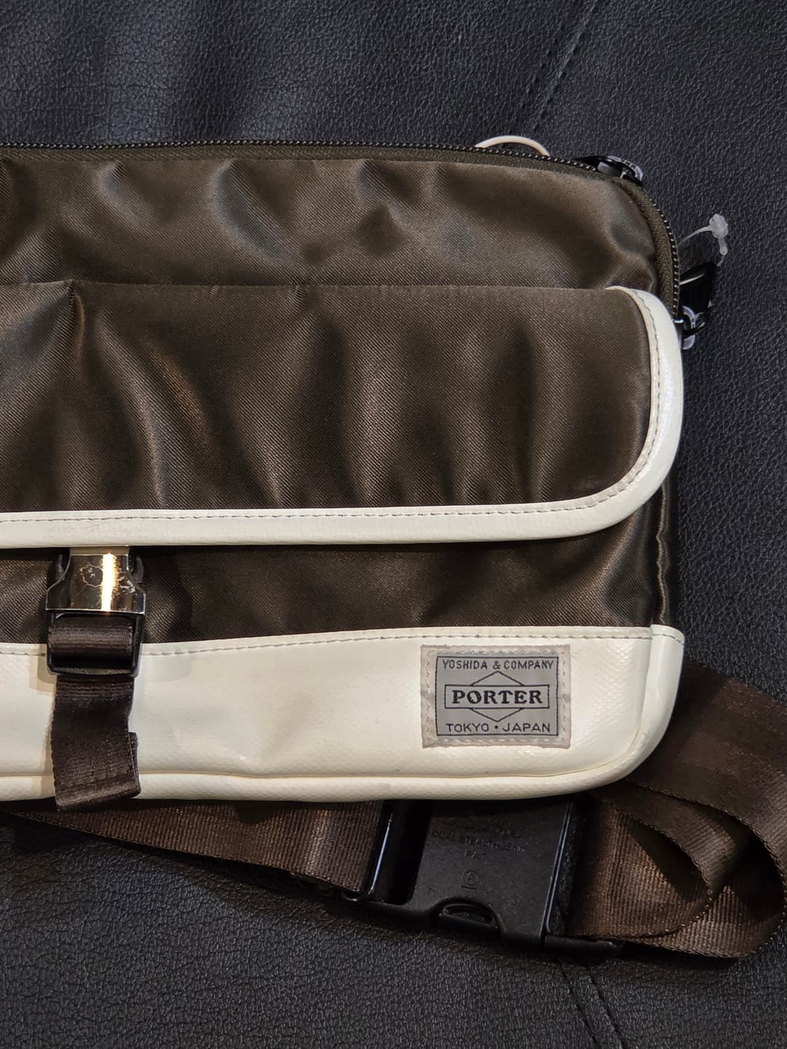 PORTER 포터 딥브라운 힙색💯  상품이미지1