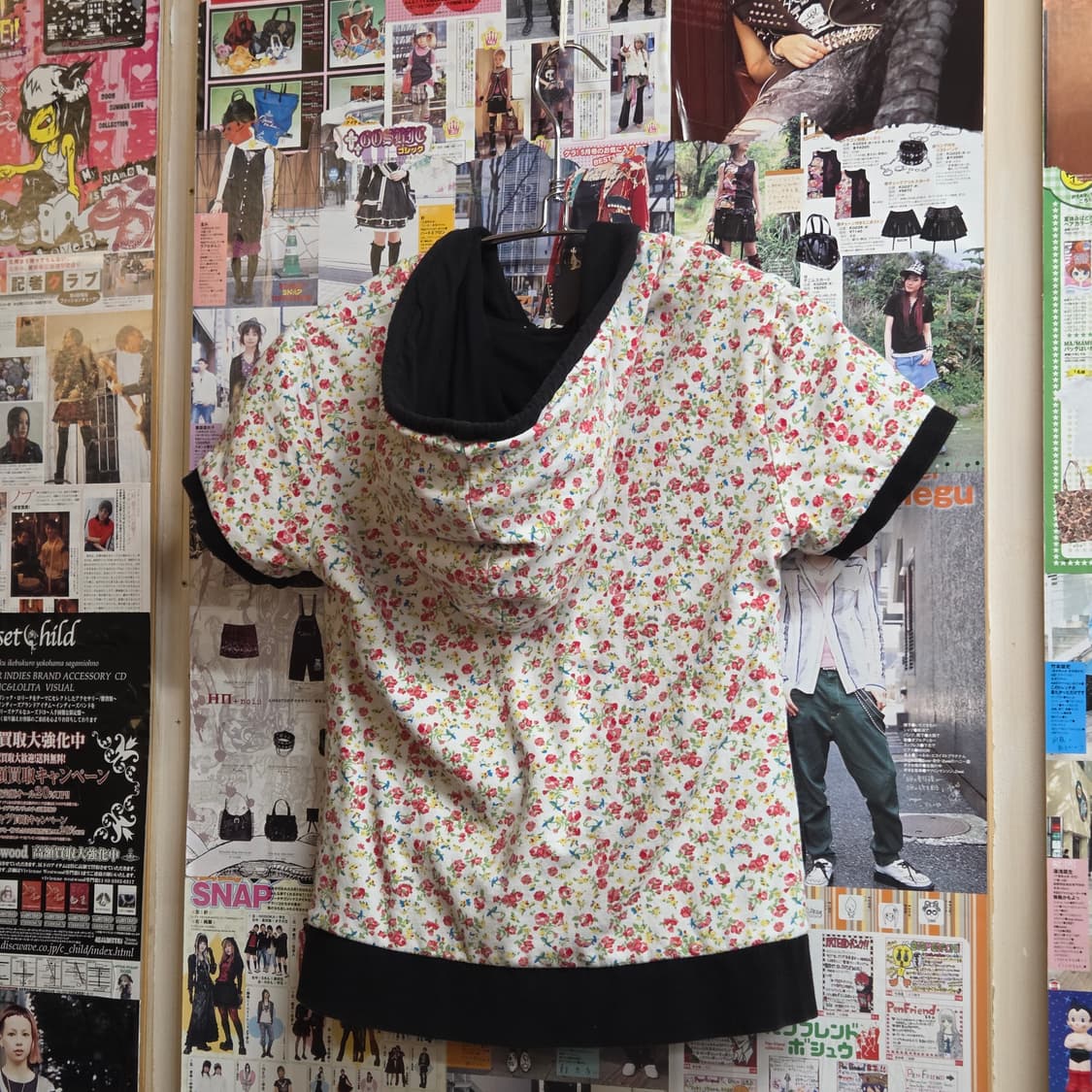 JPN 리즈리사 리버시블 반팔 후드집업 상품이미지9