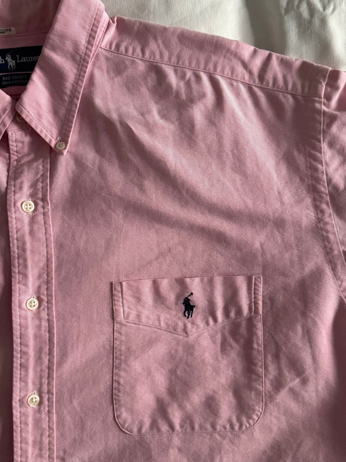 [XL] 폴로 랄프로렌 빅셔츠 핑크 상품이미지4