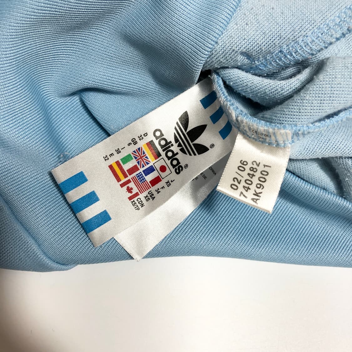 아디다스 아르헨티나 스카이블루 져지 xs 상품이미지8