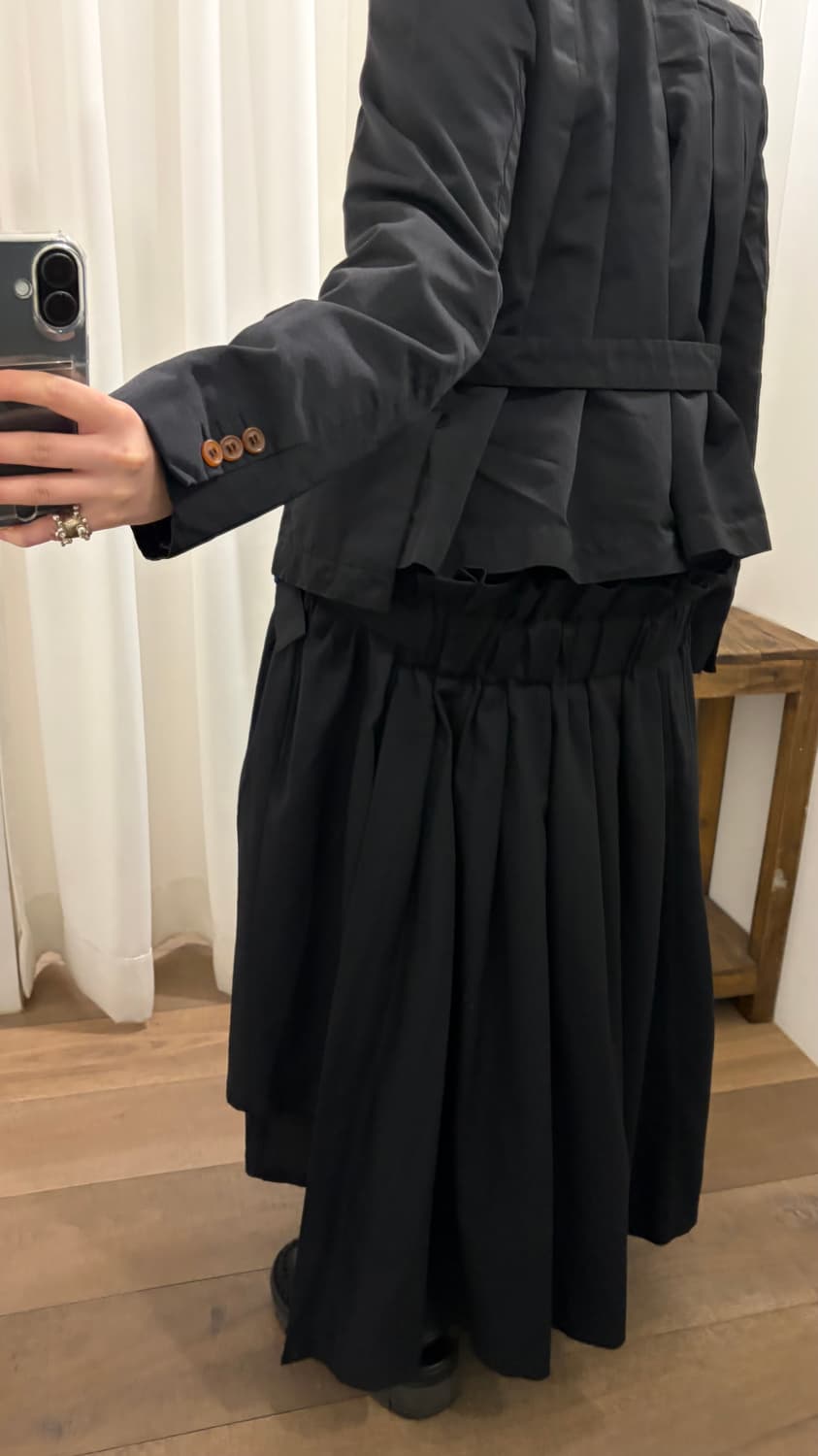 Back Pleats Detail Jacket 상품이미지10