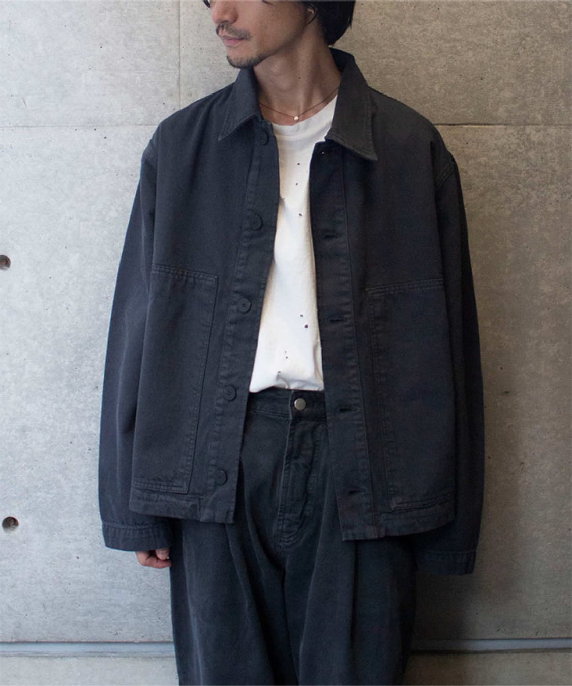 스튜디오 니콜슨 graph 데님 자켓 상품이미지3