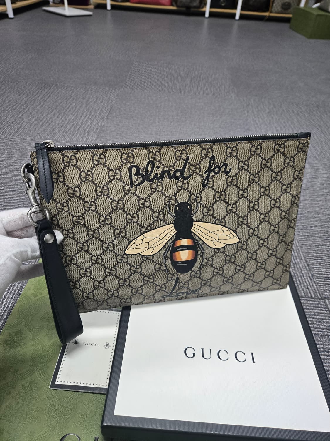 [특가][정품] 구찌 꿀벌 클러치백 상품이미지1