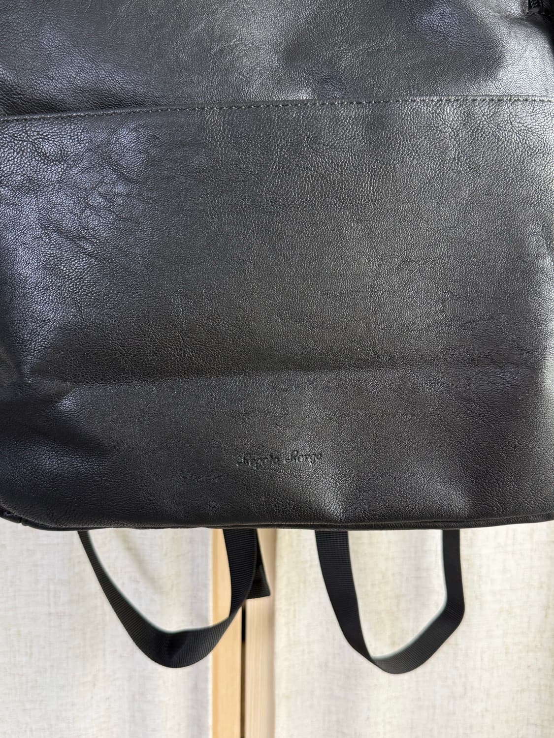 Legato Largo 페이크 레더 백팩 상품이미지4