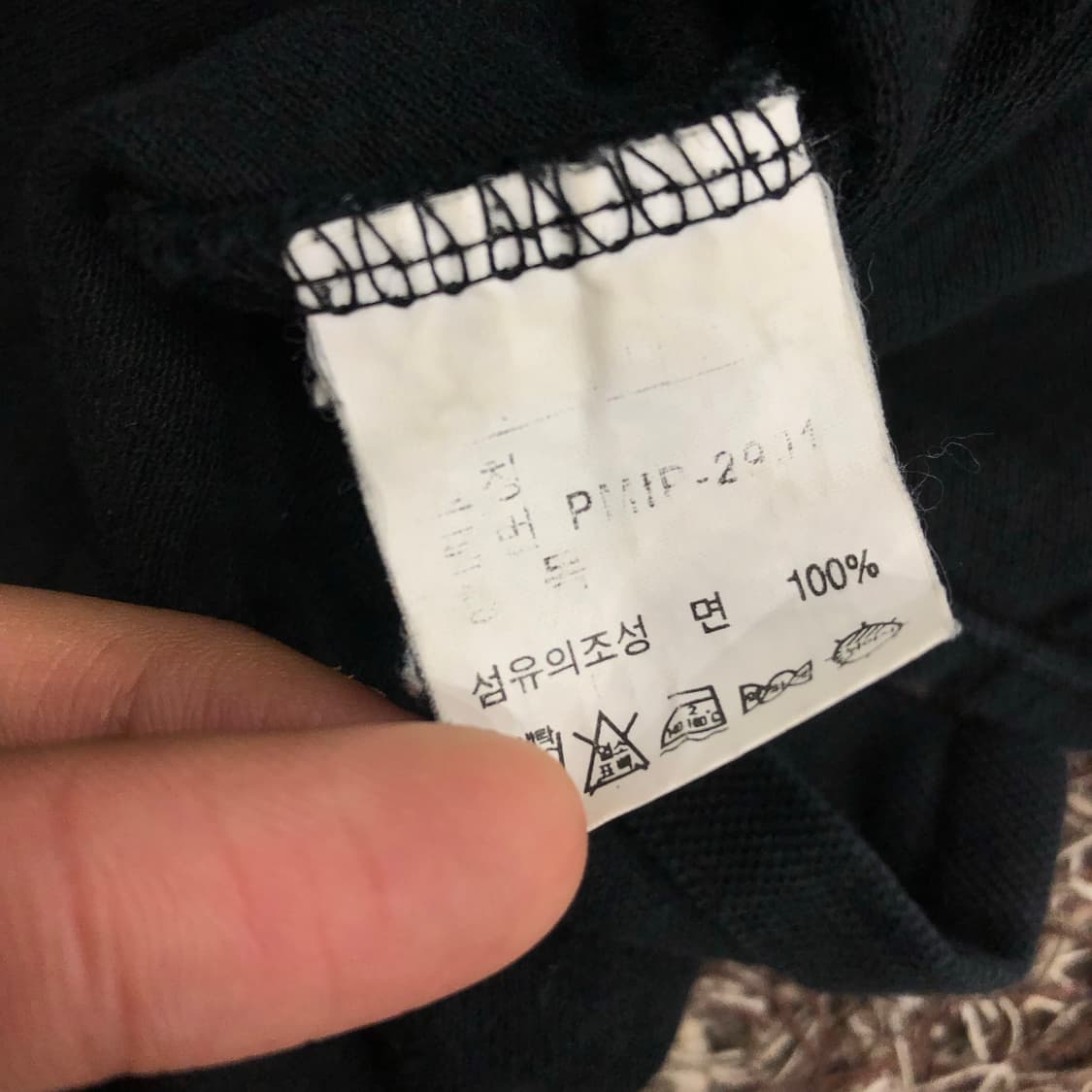 폴로 랄프로렌 빅포니 치프키프 블랙와치 카라 롱슬리브 티셔츠 상품이미지6