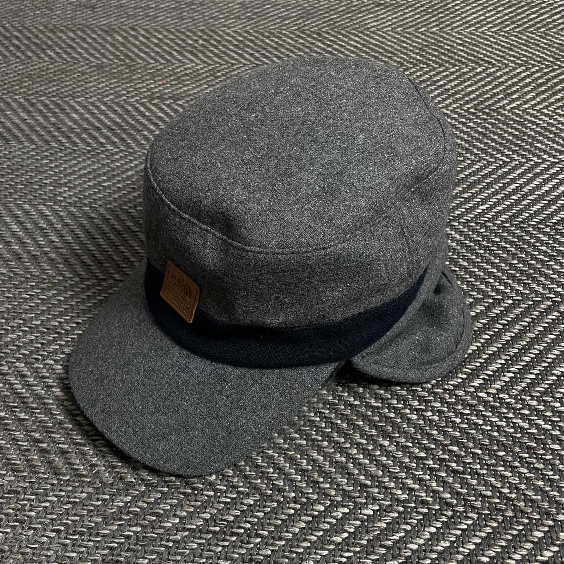 노스페이스 울 혼방 모직 이어플랩 볼캡o 4781 상품이미지2