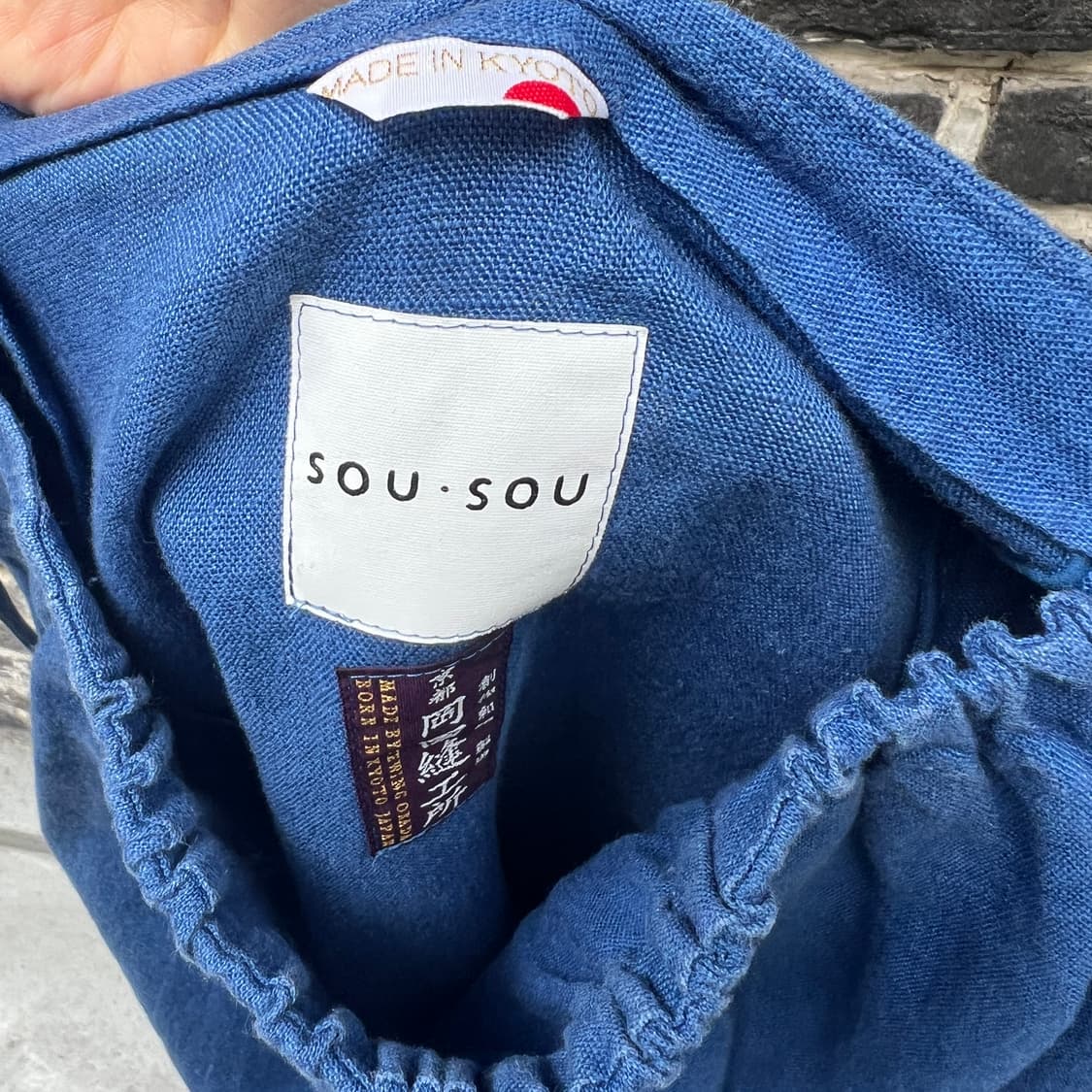 SOUSOU 린넨 랩스커트 상품이미지6