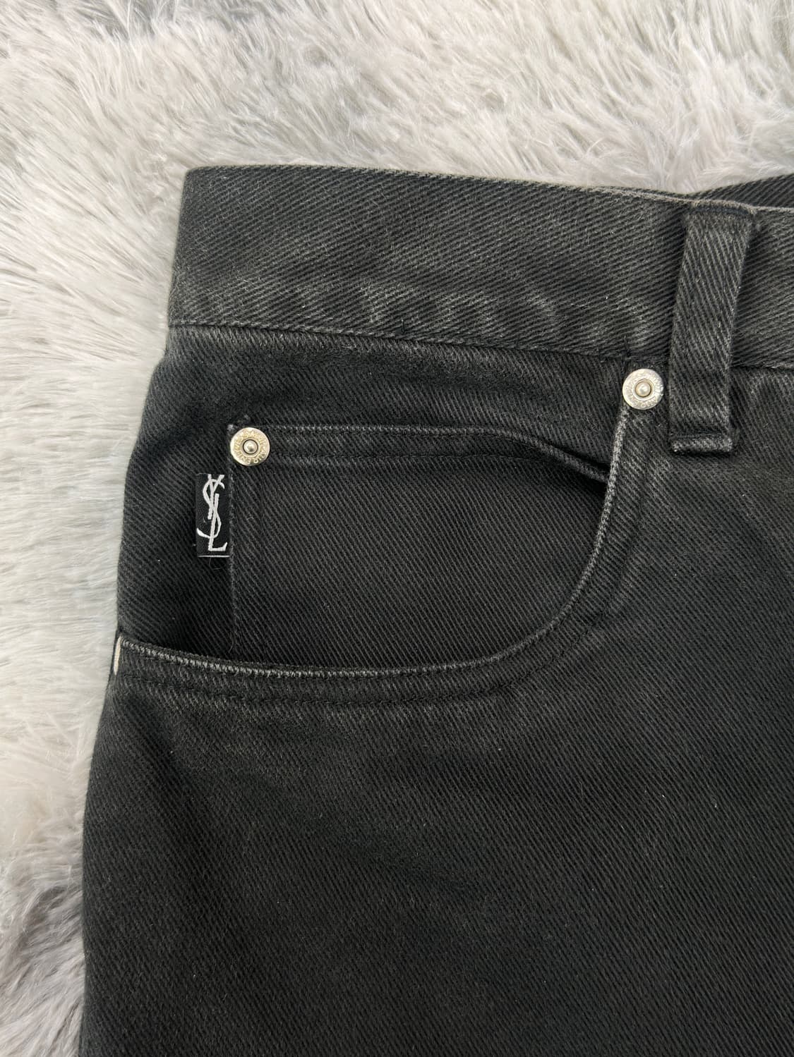 90s YSL Black jean 상품이미지2