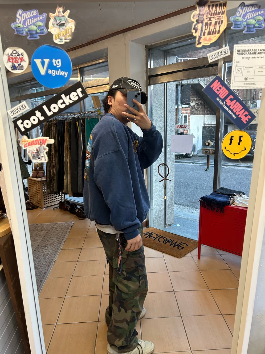 빈티지 할리데이비슨 스웻셔츠 XXL 상품이미지8