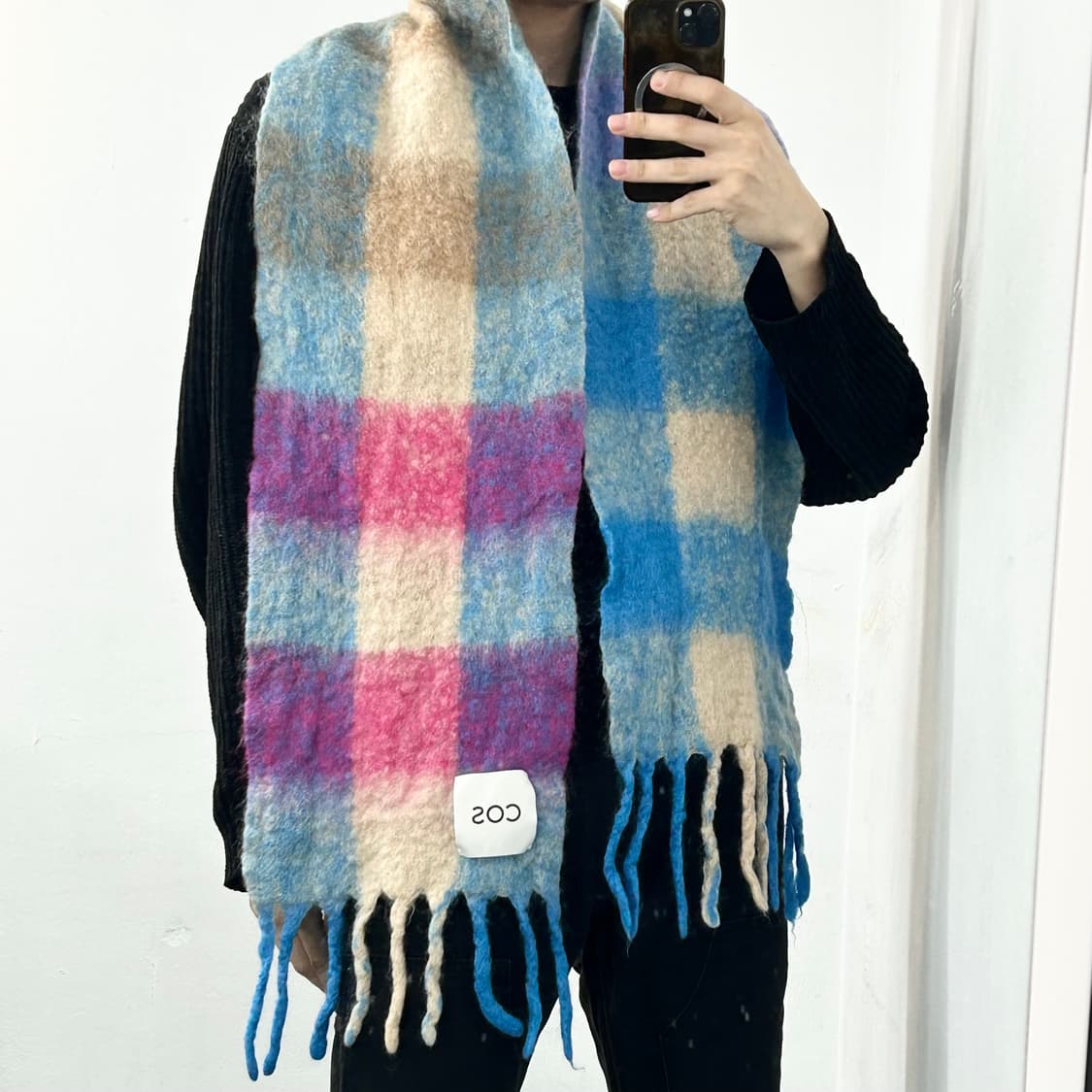 Cos 코스 모헤어 머플러 상품이미지3