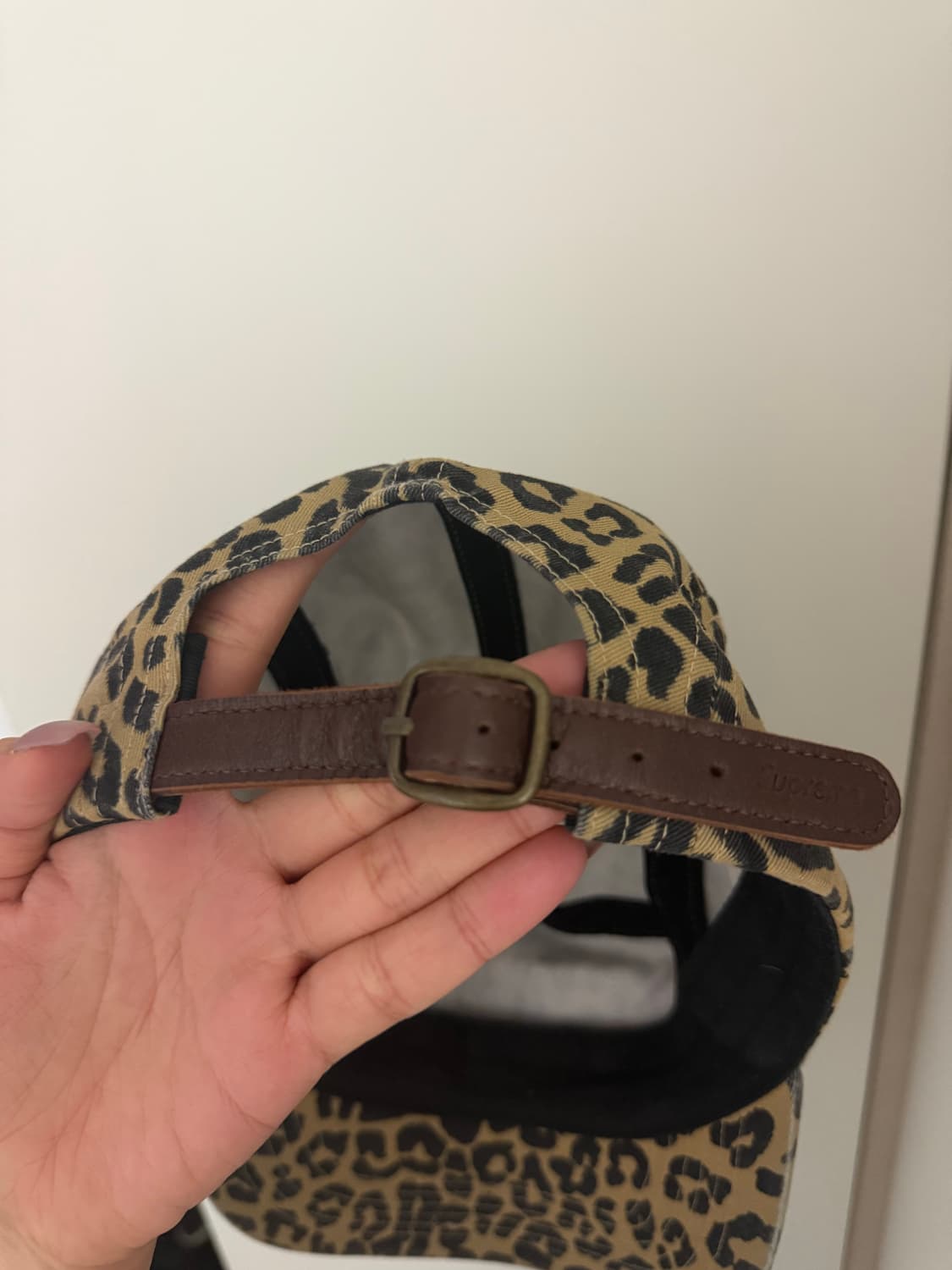 슈프림 워시드 치노 트윌 캠프캡 레오파드 - 23FW 상품이미지6