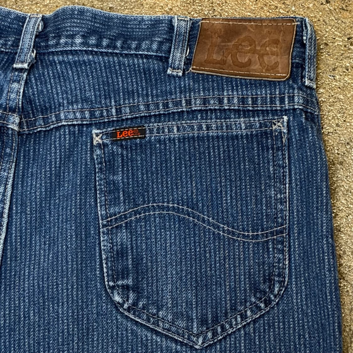 90s Made in USA 미국 빈티지 Lee 리 여자 빅사이즈 청바지 상품이미지8