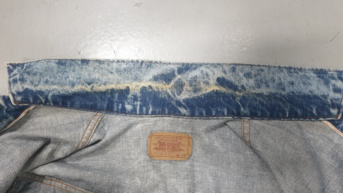 리바이스 80s빈티지 셀비지 빅E 1세대자켓 일본 상품이미지6