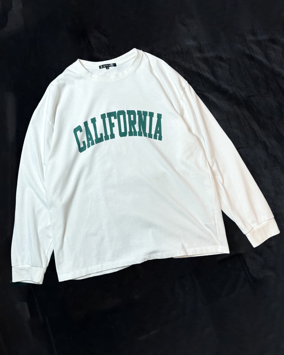 일본빈티지 GLOWS BLUE 긴팔티 상품이미지1