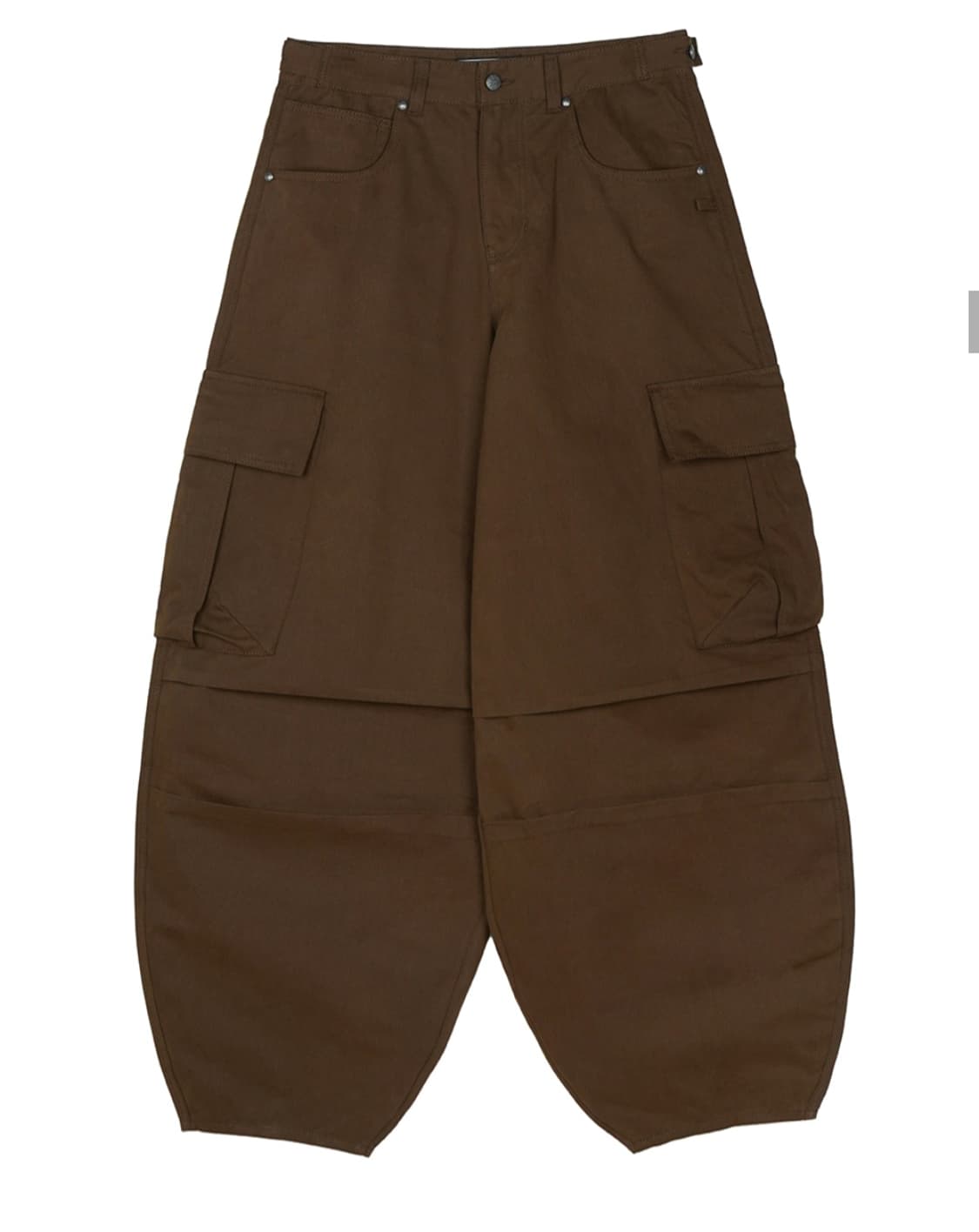 아이돈워너셀 카고벌룬팬츠 브라운0 상품이미지1