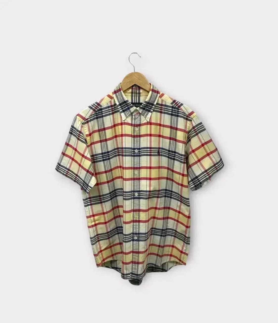 빈폴 체크 남방 95 상품이미지1