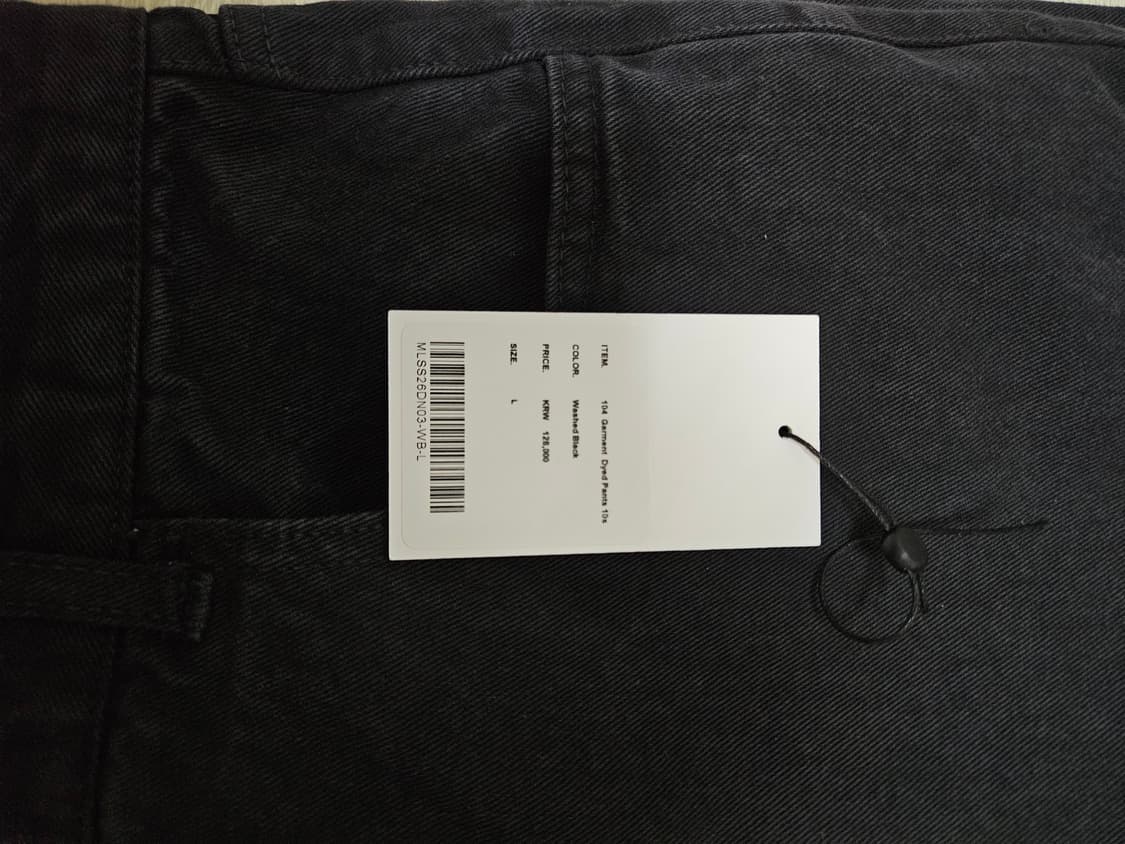 마이라이브러리 104 Garment Dyed Pants 10s L사이즈 상품이미지4