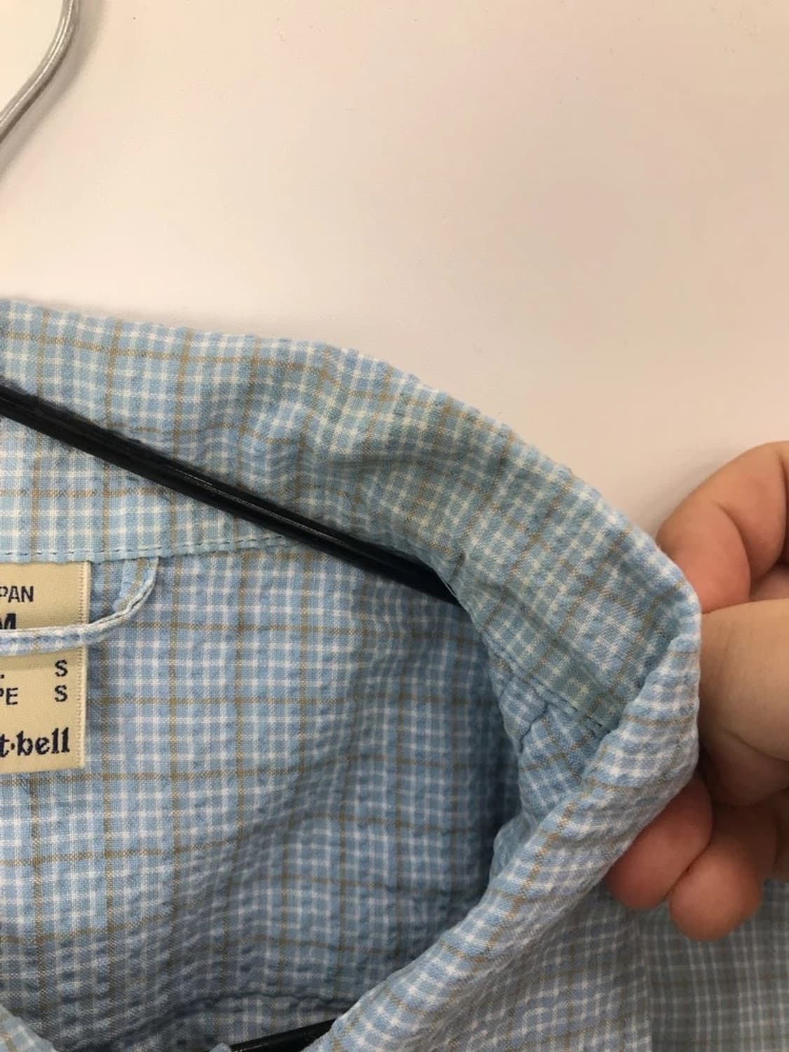 Montbell Bamboo Check S/S Shirt 상품이미지6