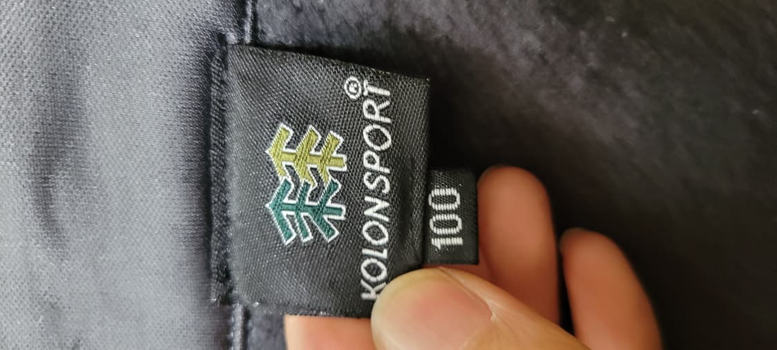 (남성95-100사이즈) 코오롱스포츠 기모 조끼 상품이미지5