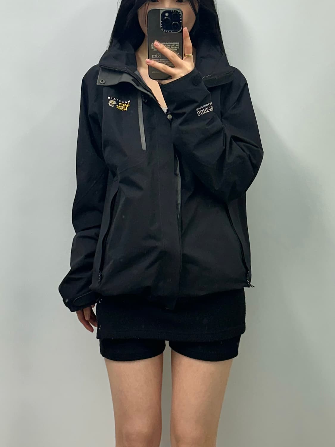 마운틴 하드웨어 고어텍스 블랙 바람막이 자켓 상품이미지1