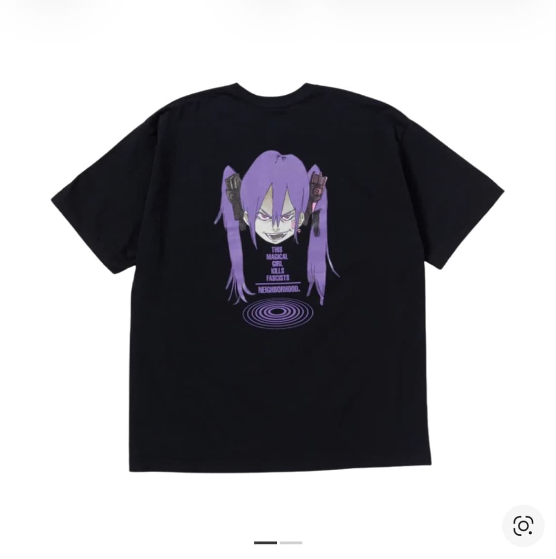 네이버후드 x 준 이나가와 SS-2 티셔츠 블랙 상품이미지1