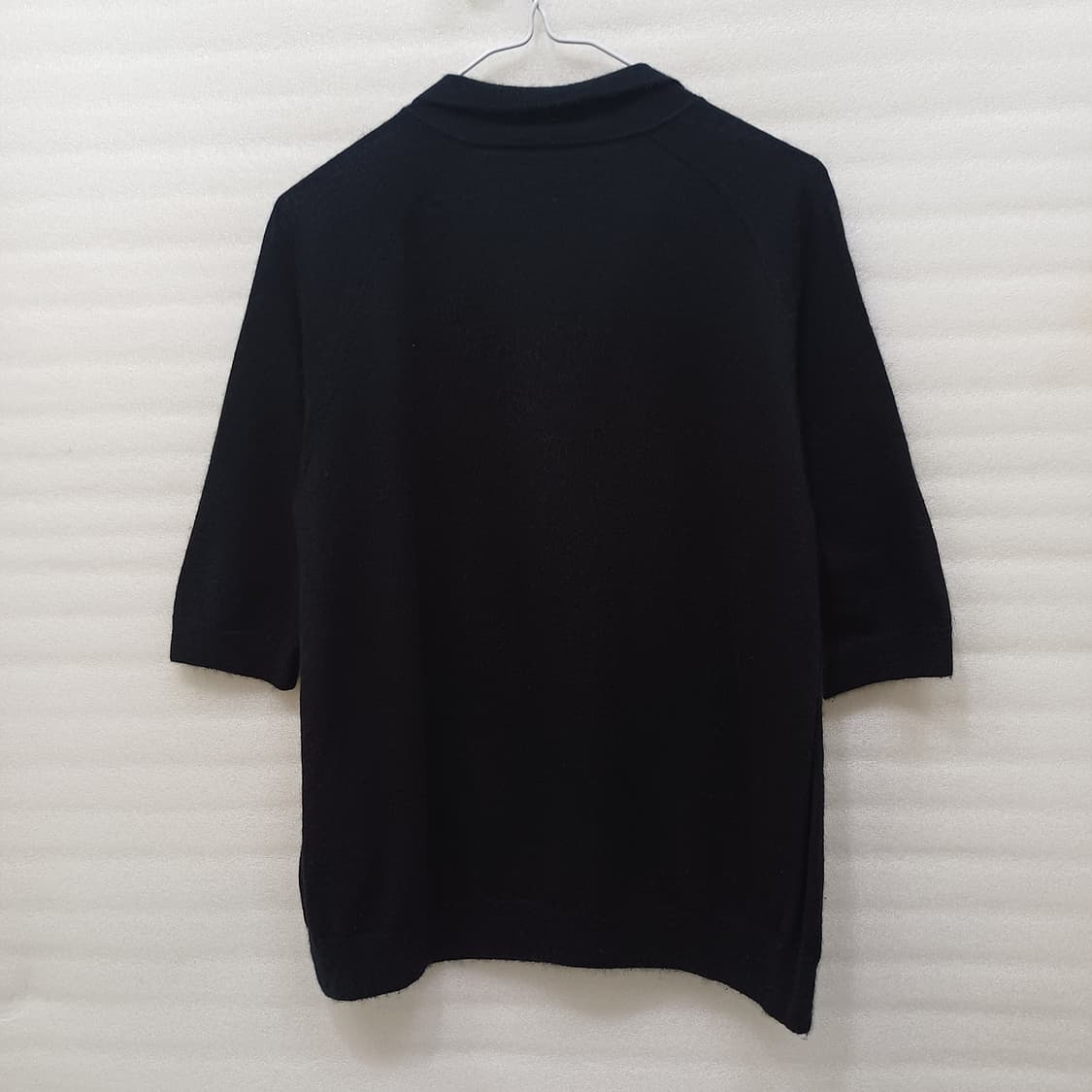 한섬 더캐시미어 순 캐시미어 카라 니트 여성 L 블랙 사랑봉봉 상품이미지2