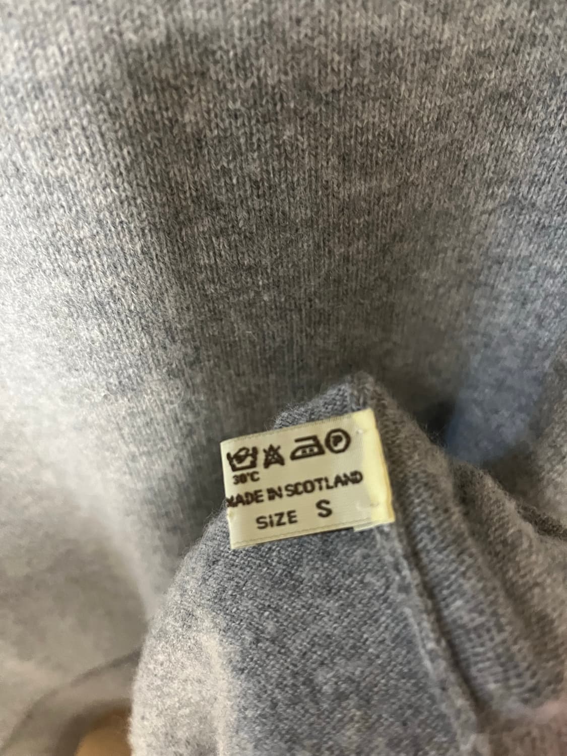 Barrie 멜란지그레이 캐시미어 니트 상품이미지4