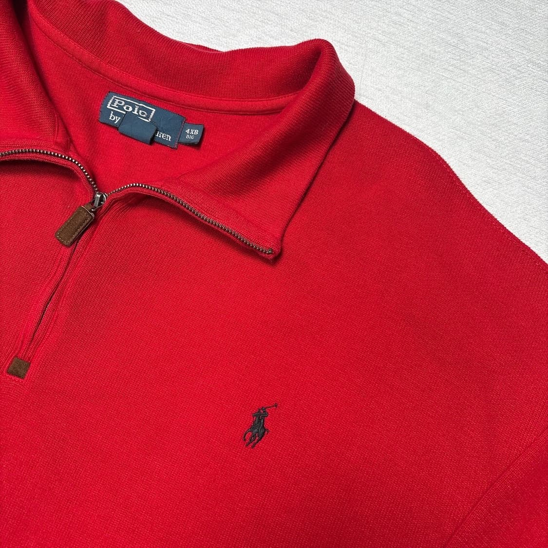 폴로 반집업니트 상품이미지3