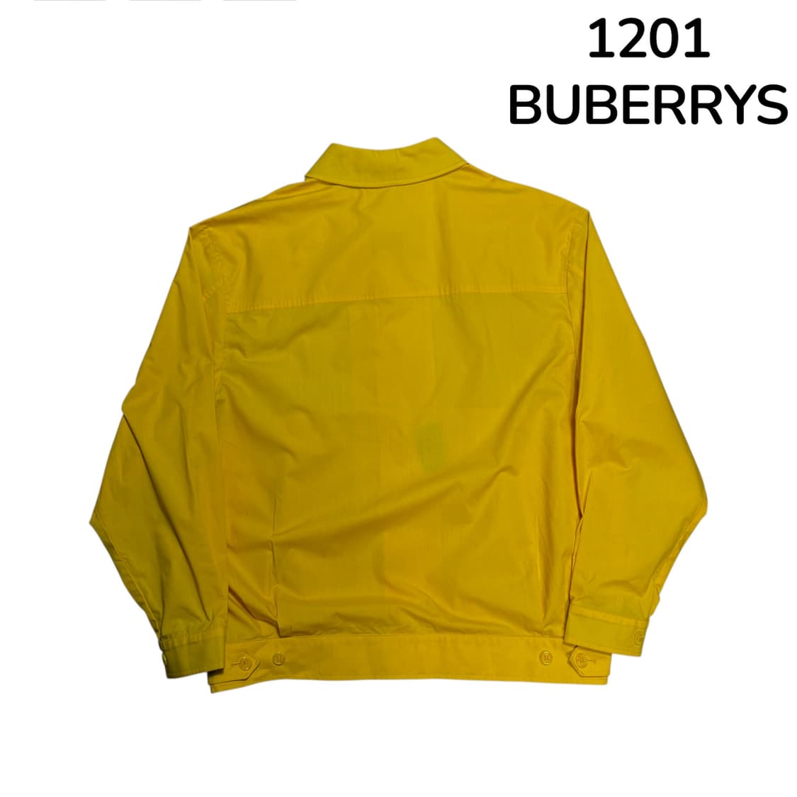 버버리 런던 옐로우 셔츠 자켓 L 상품이미지3