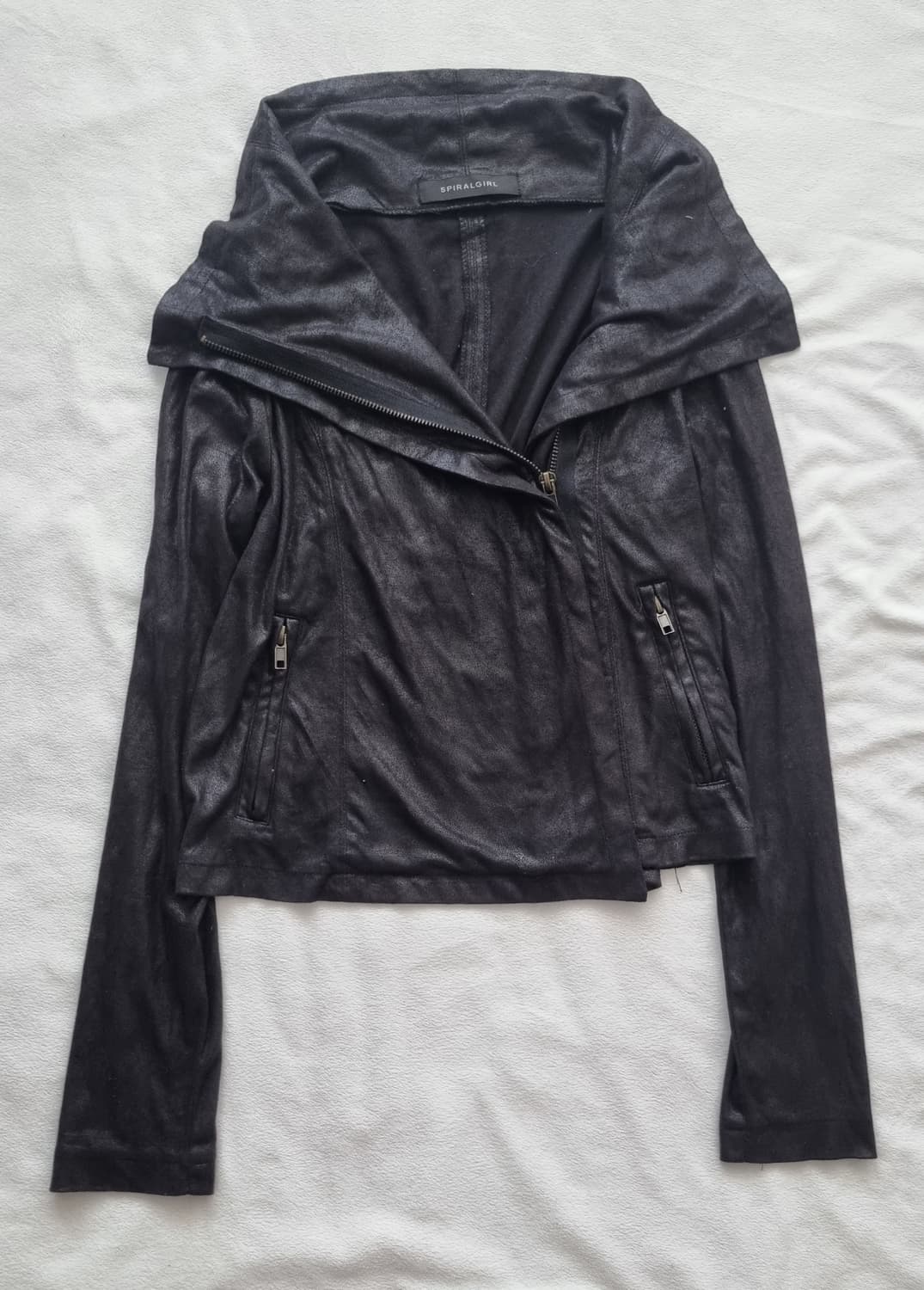 빈티지 00s archive 릭오웬스 st 하이넥 자켓 상품이미지1