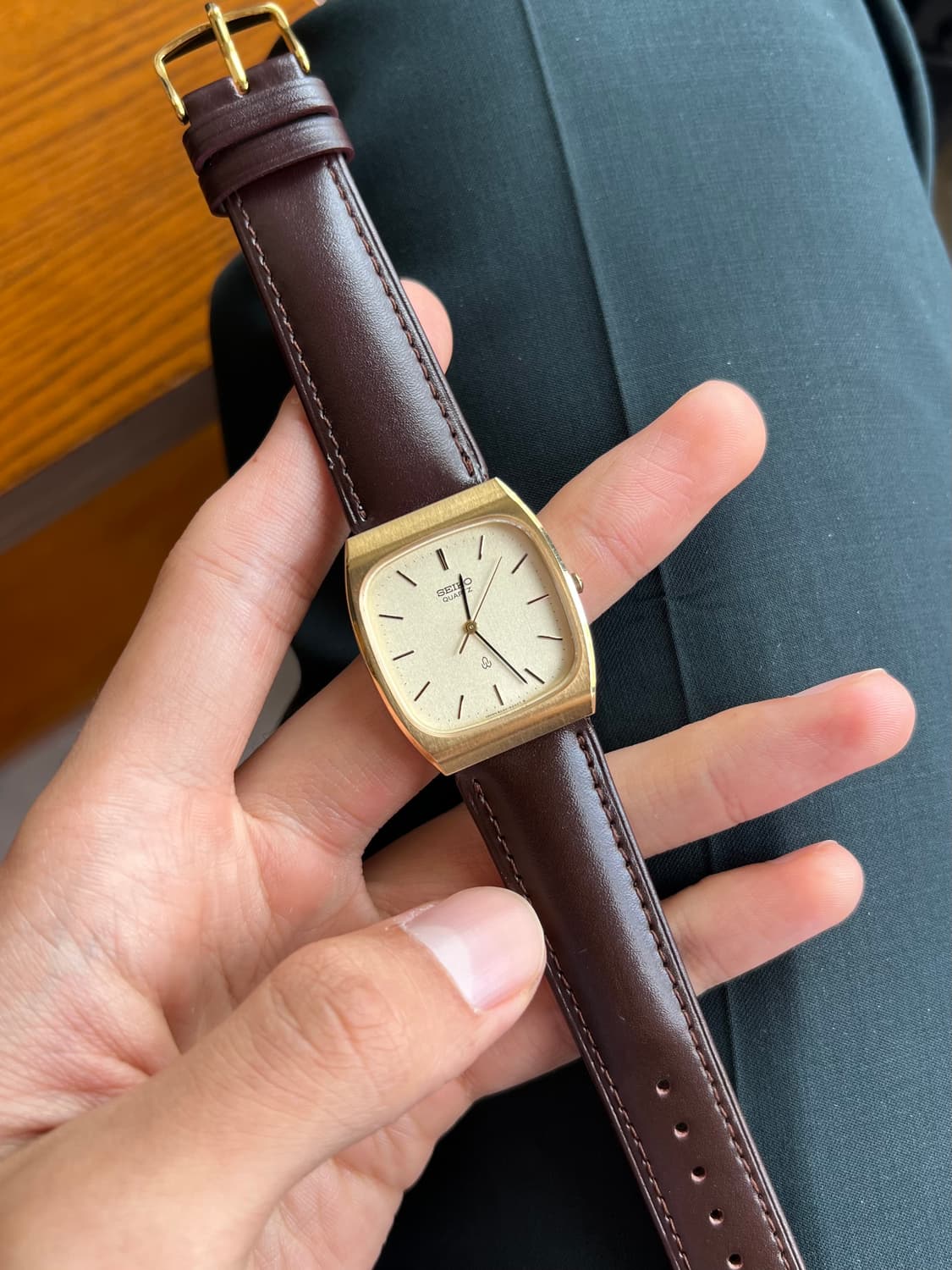 80s seiko chariot quartz gold 상품이미지1