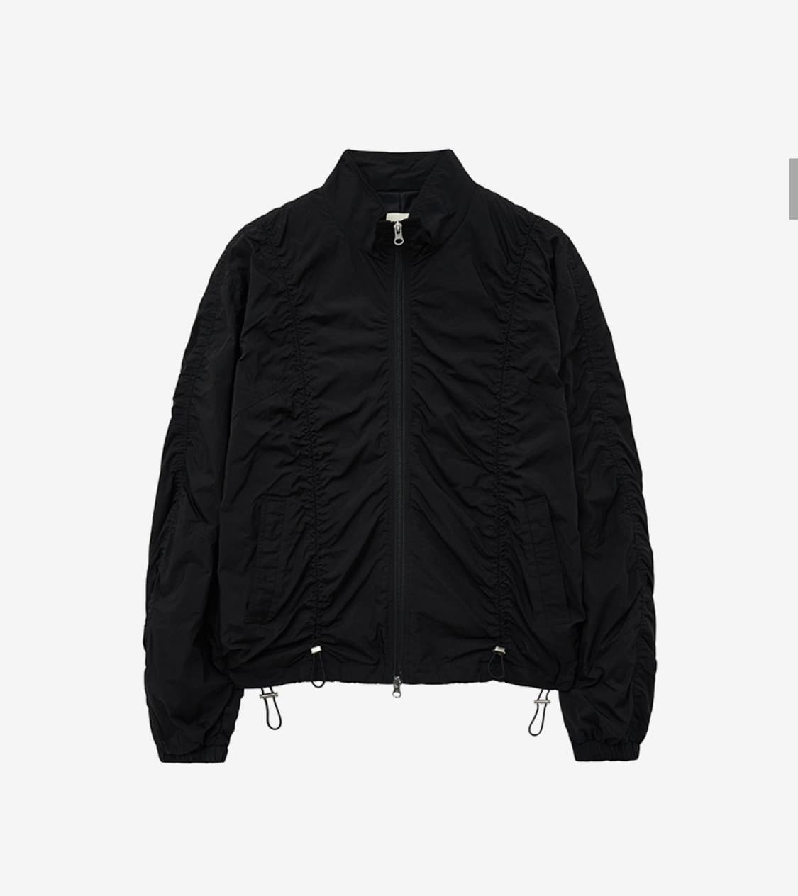 인사일런스 드로우스트링 셔링 점퍼 m 상품이미지1