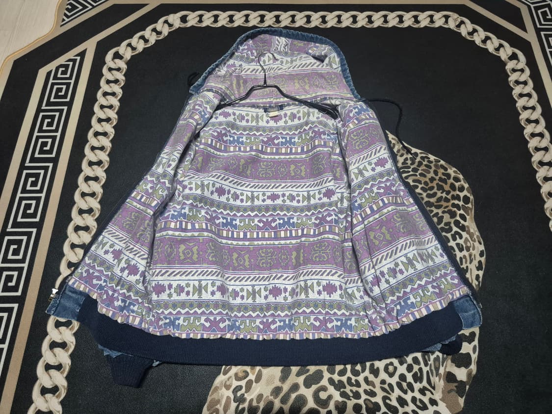 (희귀)90's 디키즈 빈티지 아즈텍 데님 덕 액티브 자켓 XL 상품이미지4