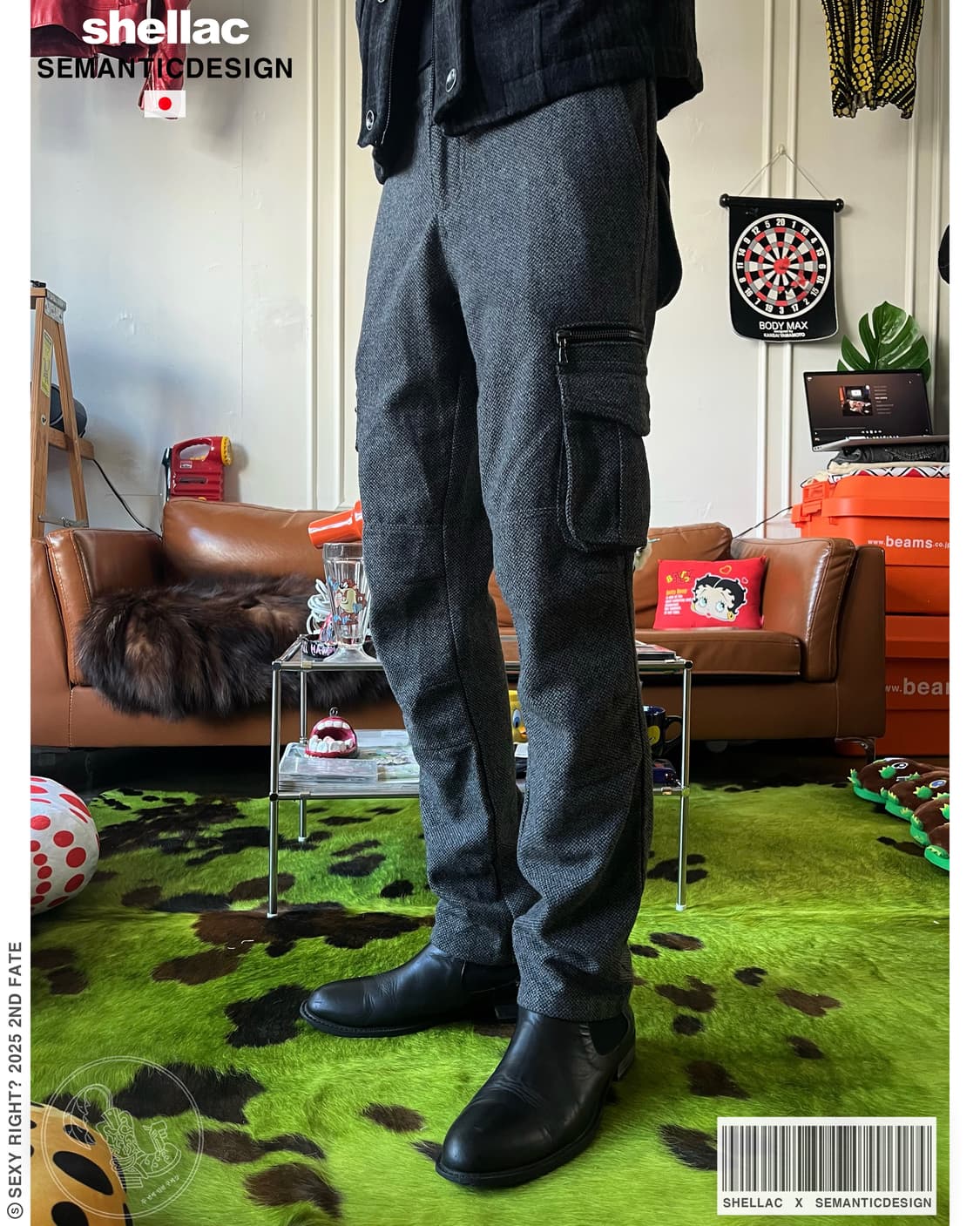 SHELLAC X SemanticDesign Cargo Pants 상품이미지1